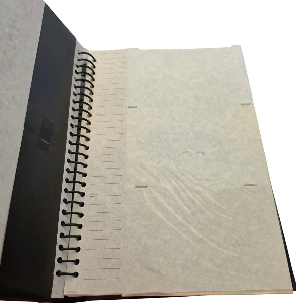 Pinnacle Black Gold Foil Photo Album Holds 300 4x6 or 100 5x7  Fleur-de-Lis